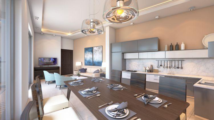 aurum-skyline-residencies-living-room Colombo 5