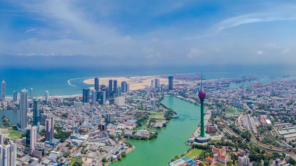 colombo-aerial-view ඡායාරූපය