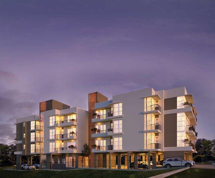monarch residencies exterior view කොළඹ 3
