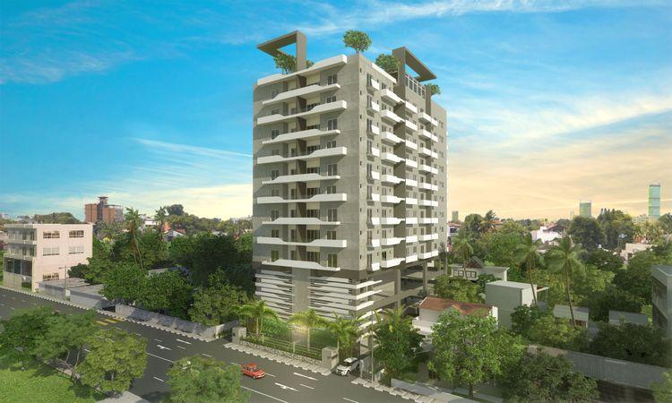 Porshia Skyline Residencies නාවල හි මහල් නිවාසය