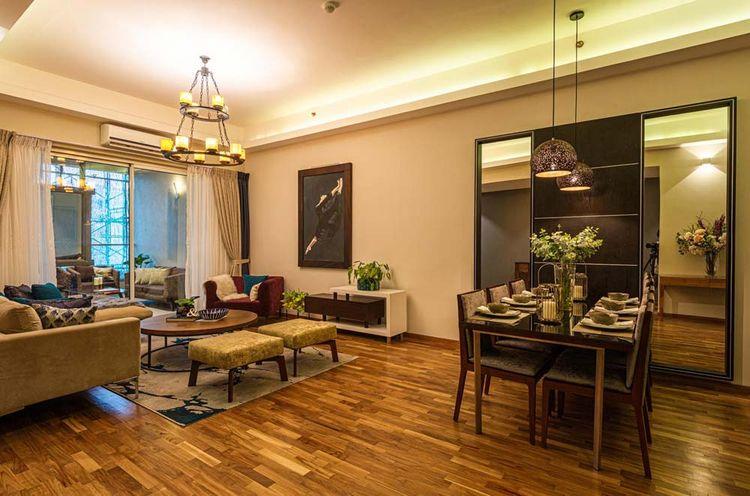 the-castle-residencies-dining-room කොළඹ 8