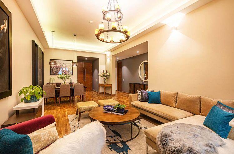 the-castle-residencies-living-room කොළඹ 8